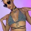 Womens * | Bear Dance Ritzy & Glitzy Glitter Bralette