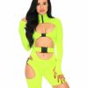 Womens * | Ae Intergalactic Domination Cutout Buckle Bodysuit