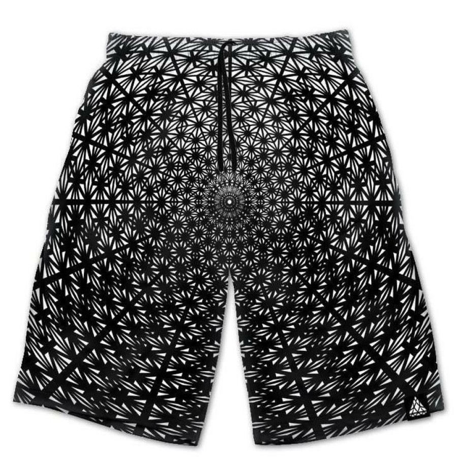 Mens * | Set 4 Lyfe Asanoha Tetra Fade Portal Shorts