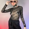 Womens * | Ae Love/Hate Mesh Long Sleeve Top