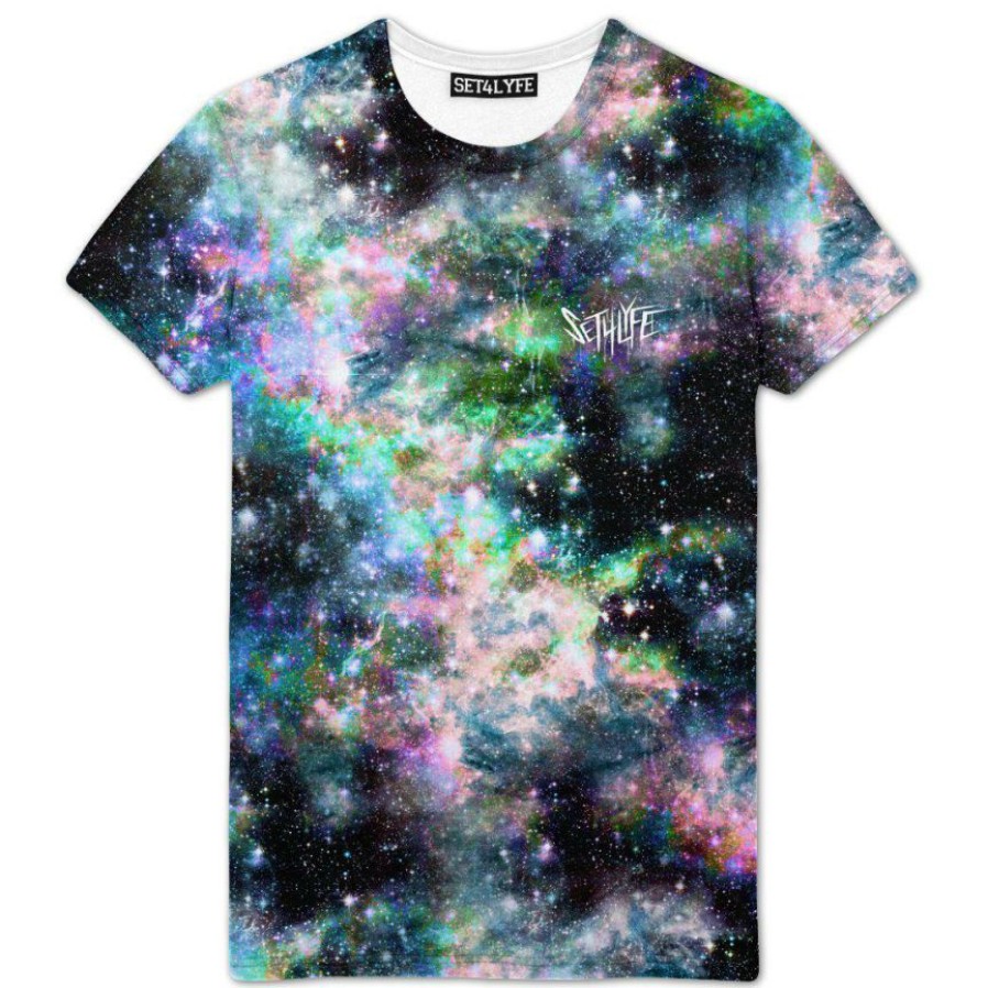 Mens * | Set 4 Lyfe Mens Strange Galaxy T