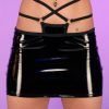 Womens * | Bodyzone New Sugar Baby Black Mini Skirt W/ Thong