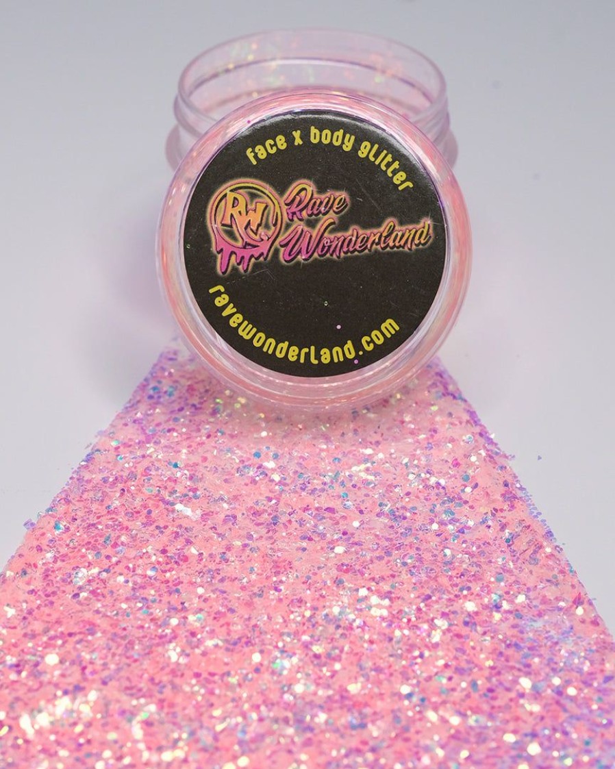 Accessories * | Xucai Accessories Pixie Dust Pink Chunky Glitter