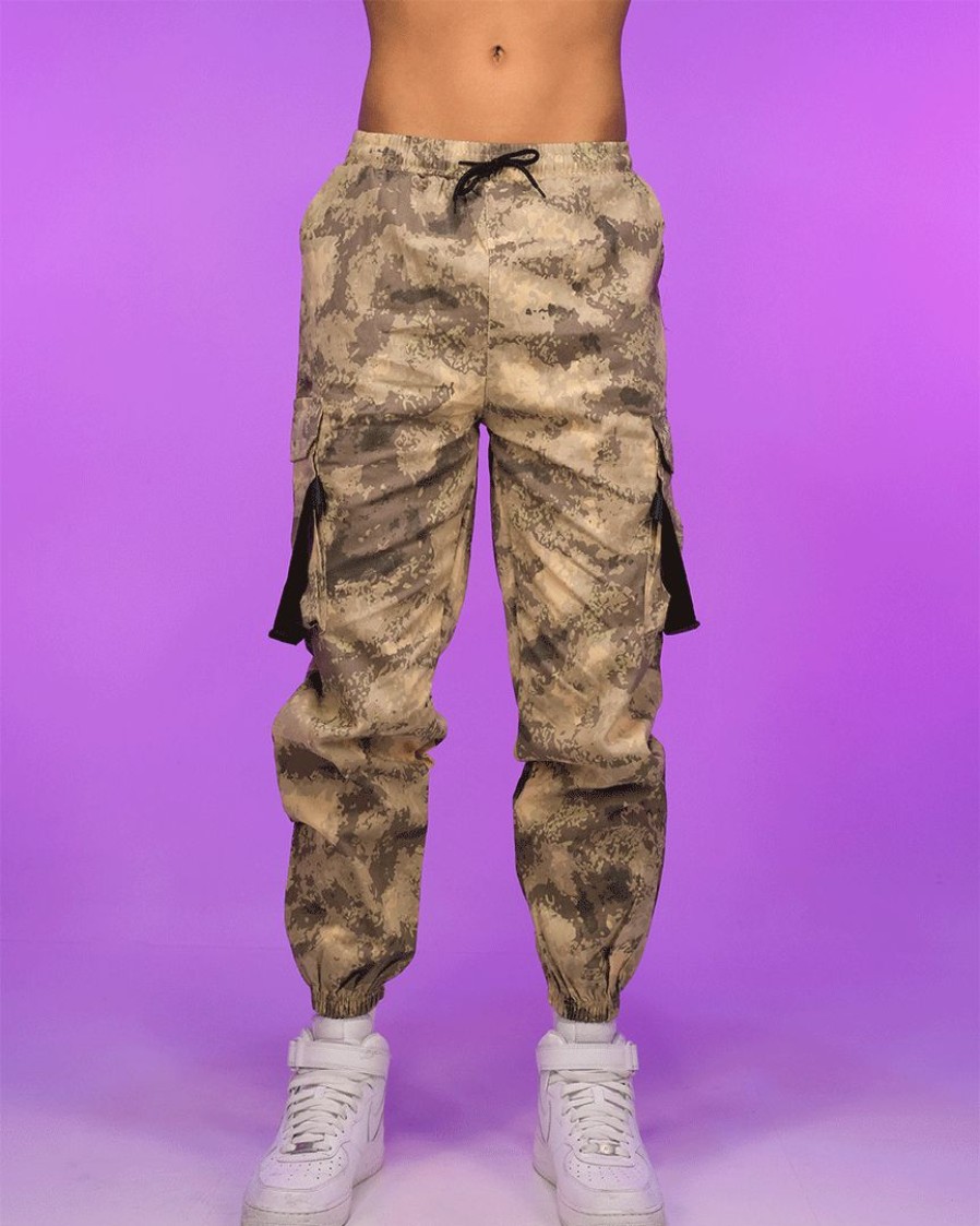 Womens * | Ae Khaki Camo Joggers