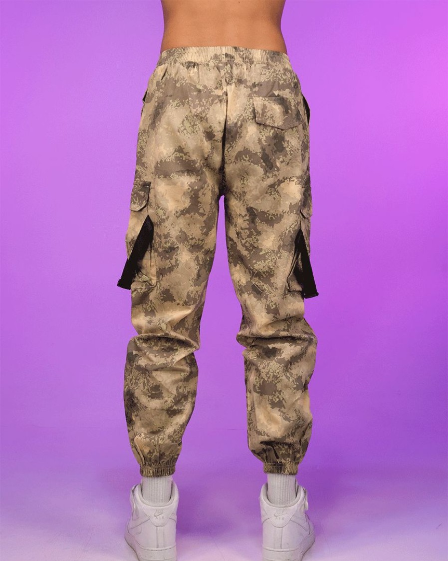 Womens * | Ae Khaki Camo Joggers