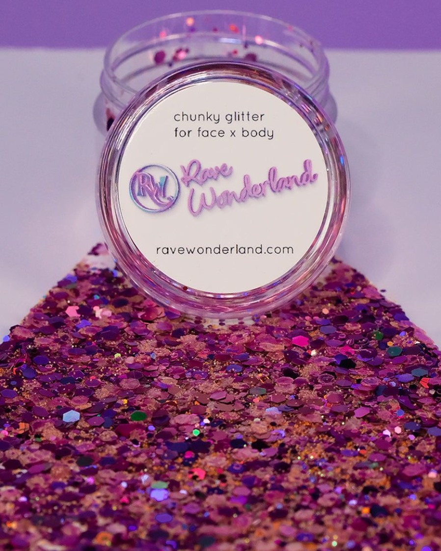 Accessories * | Xucai Accessories Royal Amethyst Purple Body And Face Festival Glitter (Large 30 Grams)