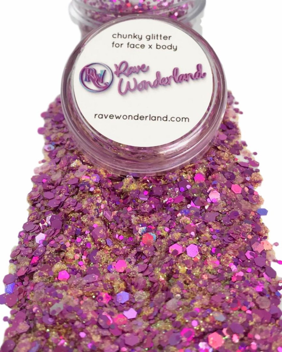 Accessories * | Xucai Accessories Royal Amethyst Purple Body And Face Festival Glitter (Large 30 Grams)