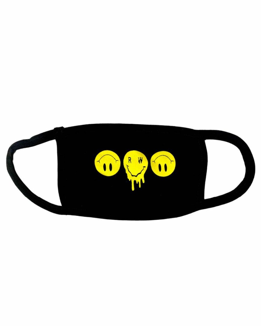 Accessories * | Rave Wonderland Mens Space Yacht X Rw Smiley Mask