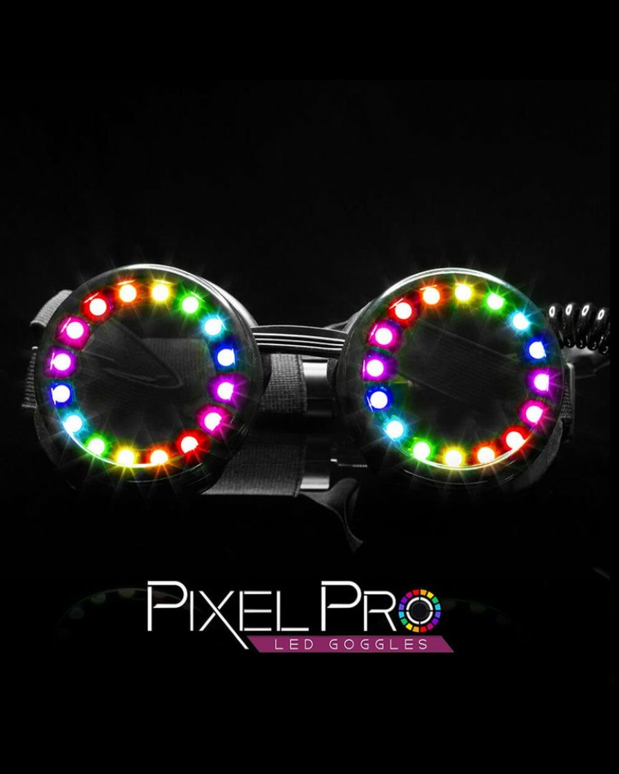 Accessories * | Womens Glofx Pixel Pro Led Goggles