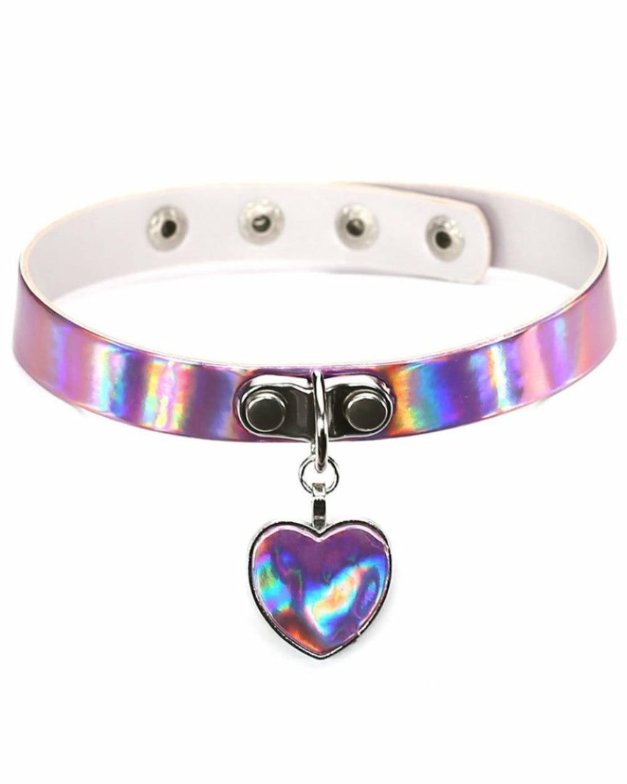 Accessories * | Ae Stackable Heart Choker