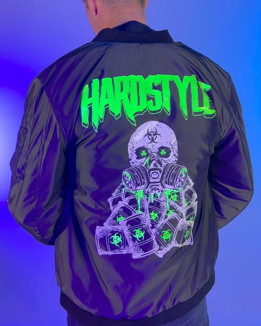 Womens * | Jarmoo Hardstyle Toxic Wasteland Bomber Jacket