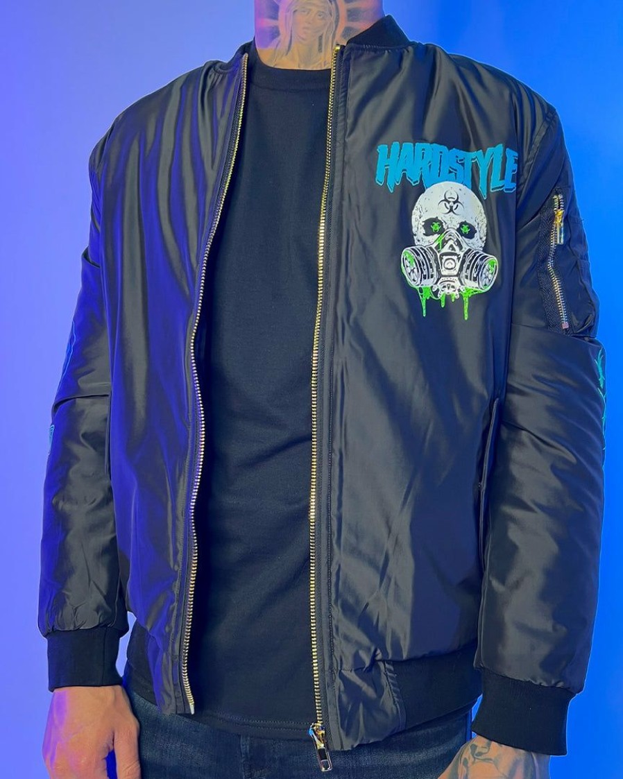 Womens * | Jarmoo Hardstyle Toxic Wasteland Bomber Jacket