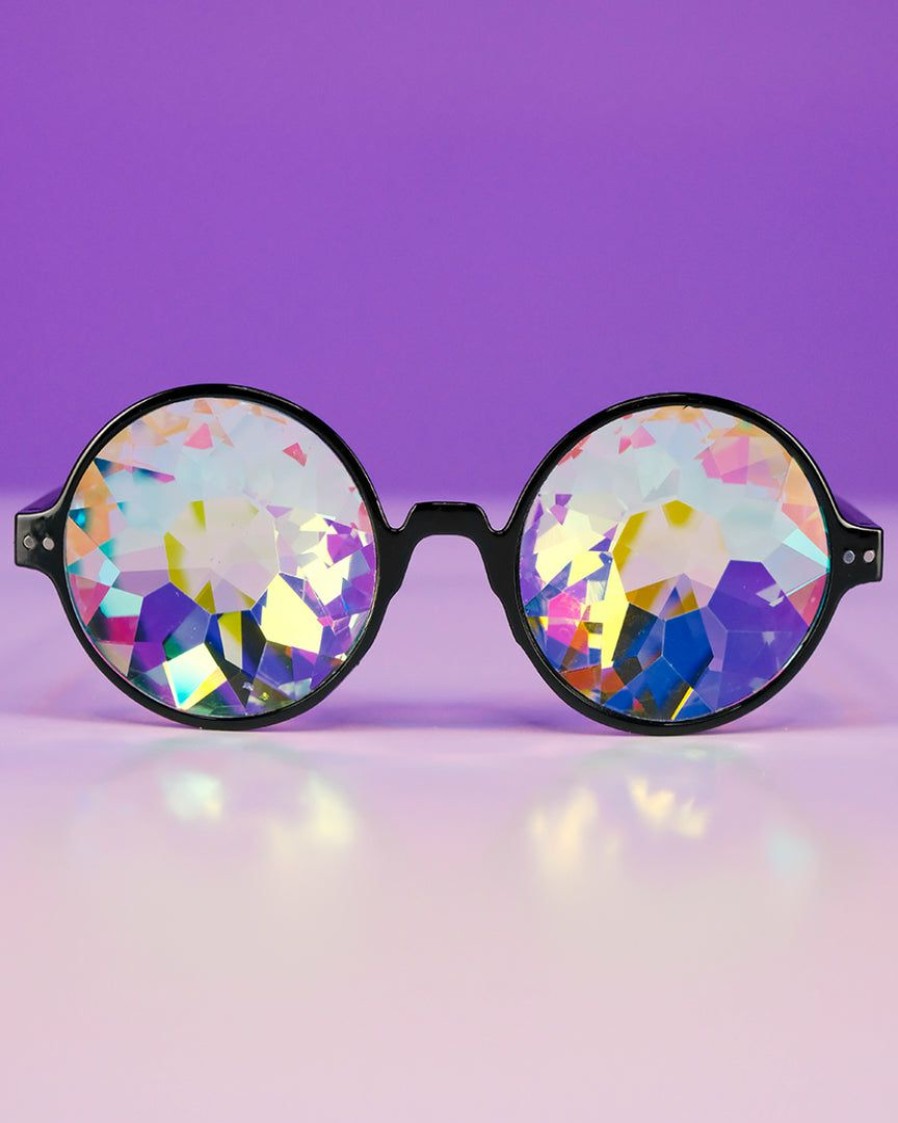 Accessories * | Ae Retro Round Kaleidoscope Glasses Womens