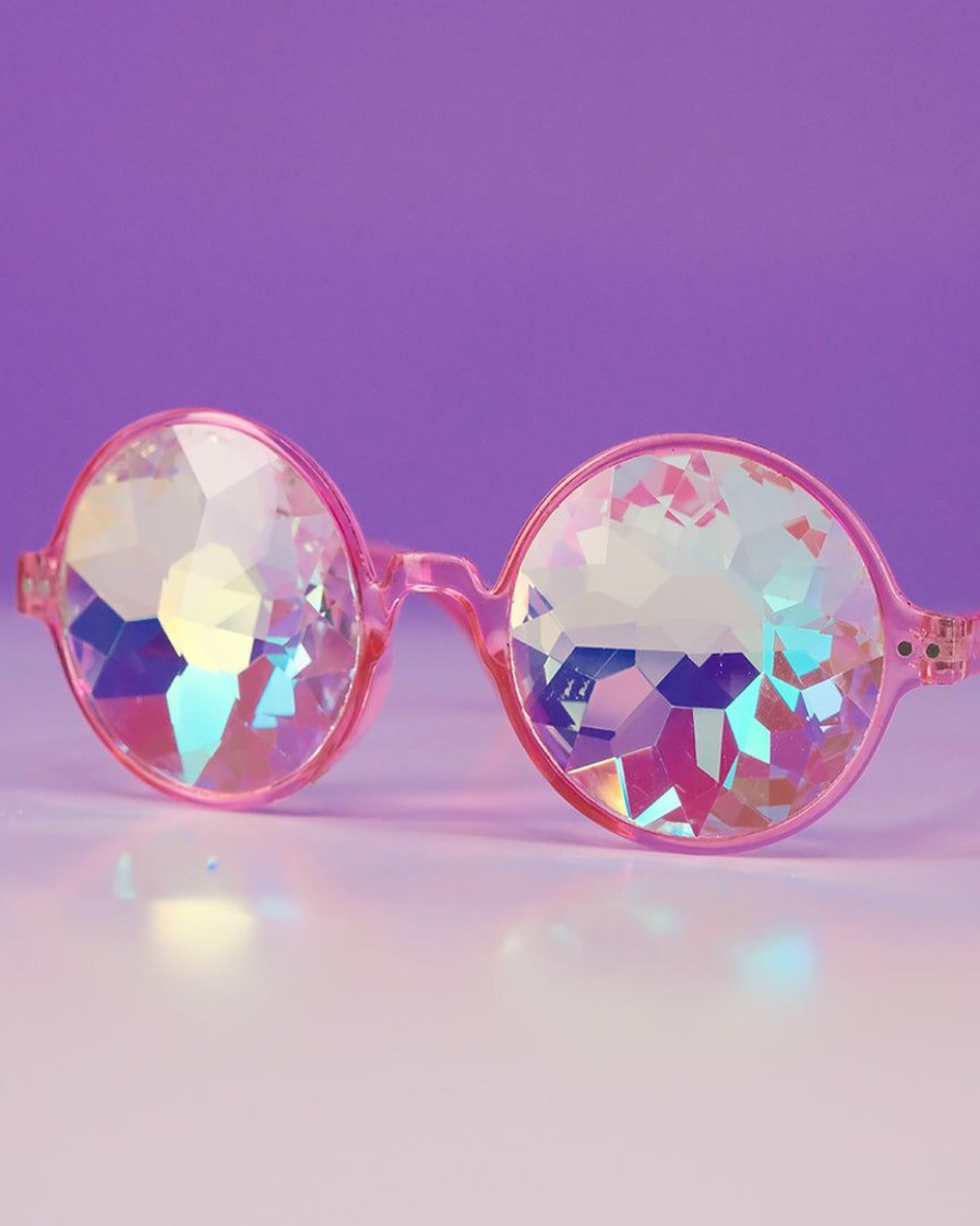 Accessories * | Ae Retro Round Kaleidoscope Glasses Womens