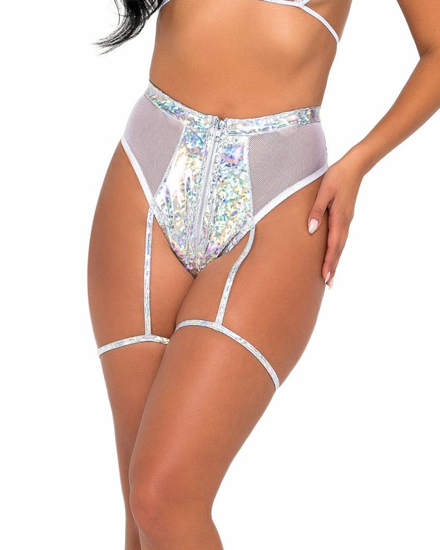 Womens * | Roma Ice Prism Garter Bottoms