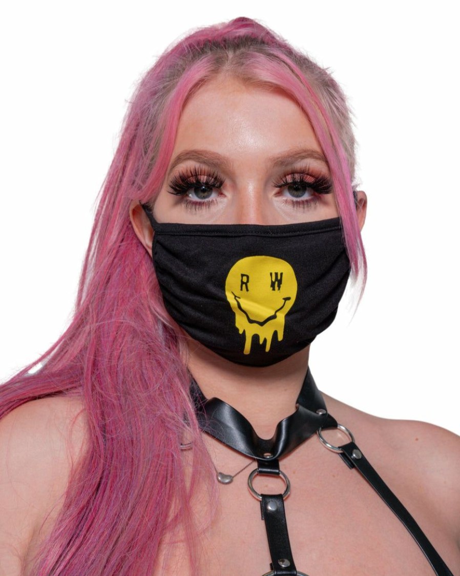 Accessories * | Ae Rw Smiley Cloth Face Mask Mens