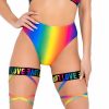 Womens * | Roma Rainbow Love High Waist Bottoms