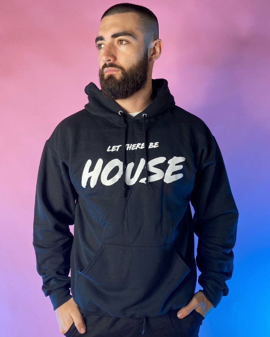 Womens * | 555Stickers Let There Be House Hoodie Tops