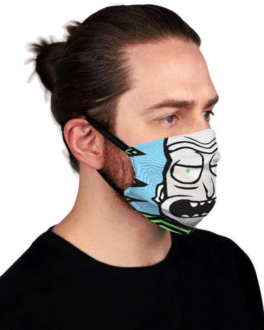 Accessories * | Set 4 Lyfe Ready To Ship Mens Rick Face Mask