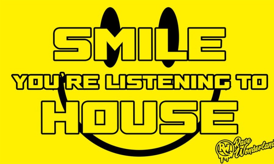 Accessories * | Jarmoo Smile You'Re Listening To House Yellow 3 5 Ft Flag Accessories