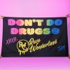 Accessories * | Jarmoo Accessories Rave Wonderland Don'T Do Drugs 3 5 Ft Flag