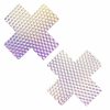 Accessories * | Neva Nude Minecrafty 3D Iridescent Pasties