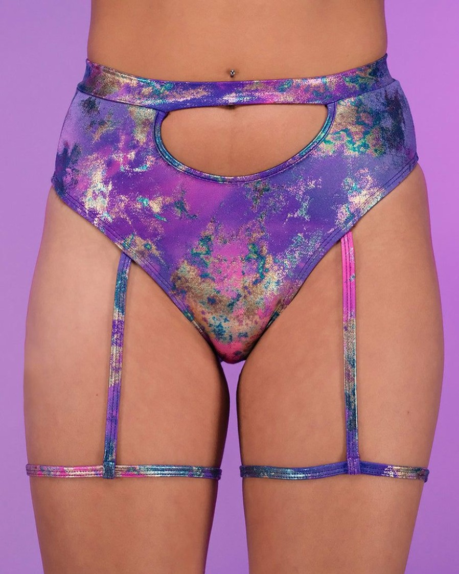 Womens * | Roma Violet Rebel Keyhole Garter Bottoms New