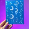 Accessories * | Ae Womens Celestial Sky White Temporary Tattoo