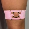 Accessories * | Bodyzone Sugar Baby Pink Leg Garter Leg Wear