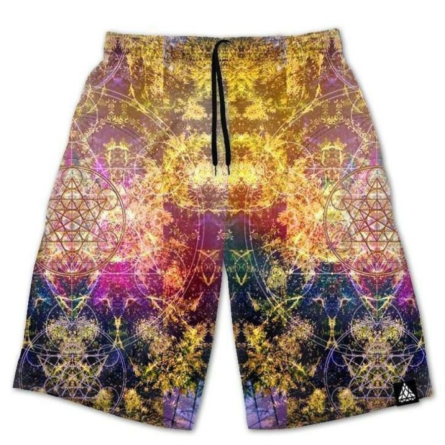 Womens * | Set 4 Lyfe Pineal Metatron Shorts