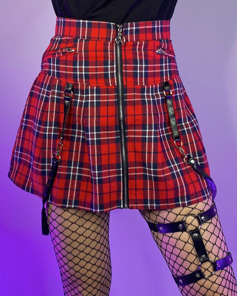 Womens * | Ae Not The Average Schoolgirl Plaid Skirt