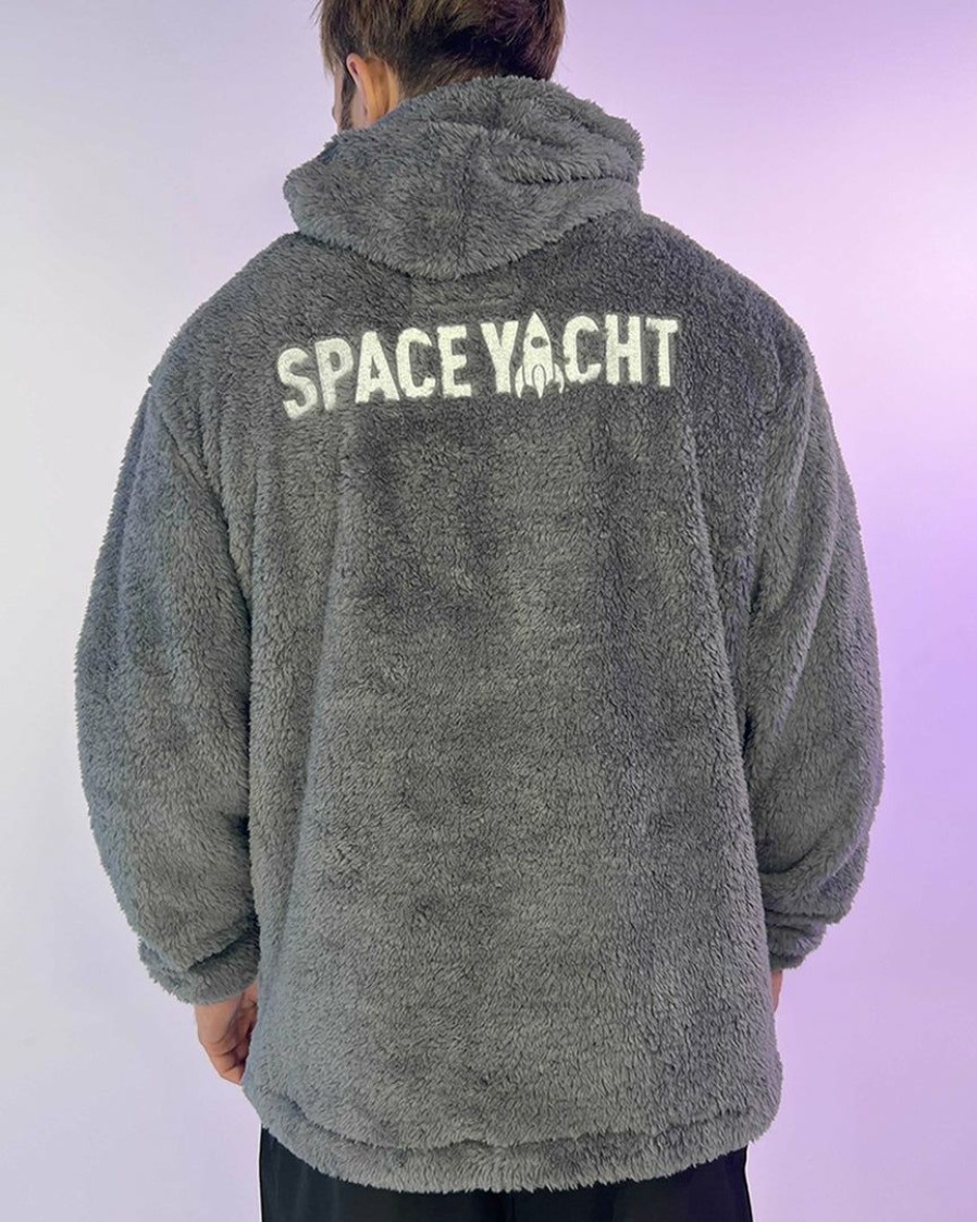 Womens * | Outerwear Space Yacht Limited Edition Sherpa Hoodie