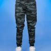 Womens * | Phillip Marciano Llc Black Camo Men'S Joggers