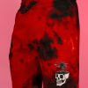 Womens * | Bjd Inc. Skull Paradise Fleece Shorts