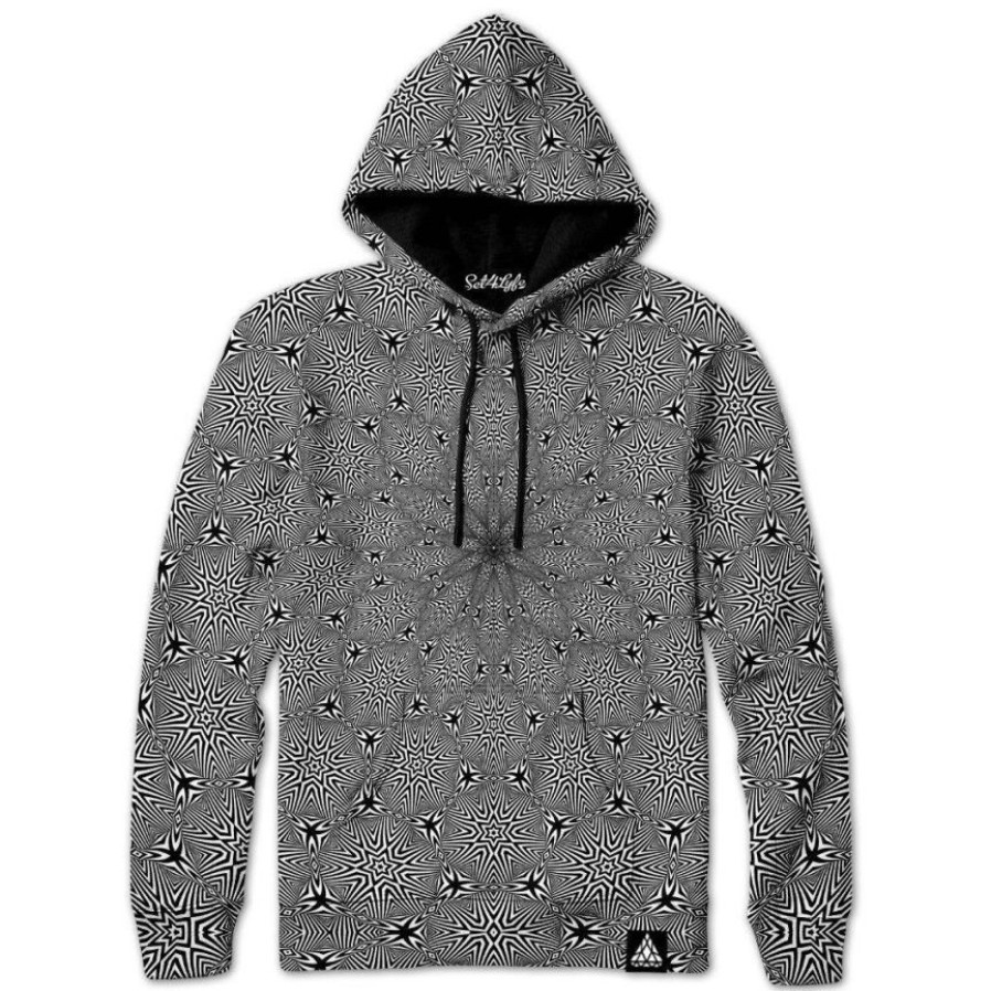 Mens * | Set 4 Lyfe Optical Star Vortex Hoodie