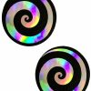 Accessories * | Neva Nude Care Bear Stare Holographic Spiral Nipple Pasties