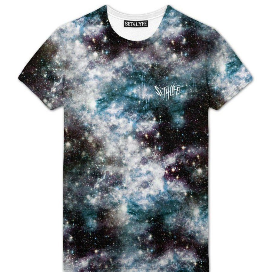 Mens * | Set 4 Lyfe Yung Nebula T Mens