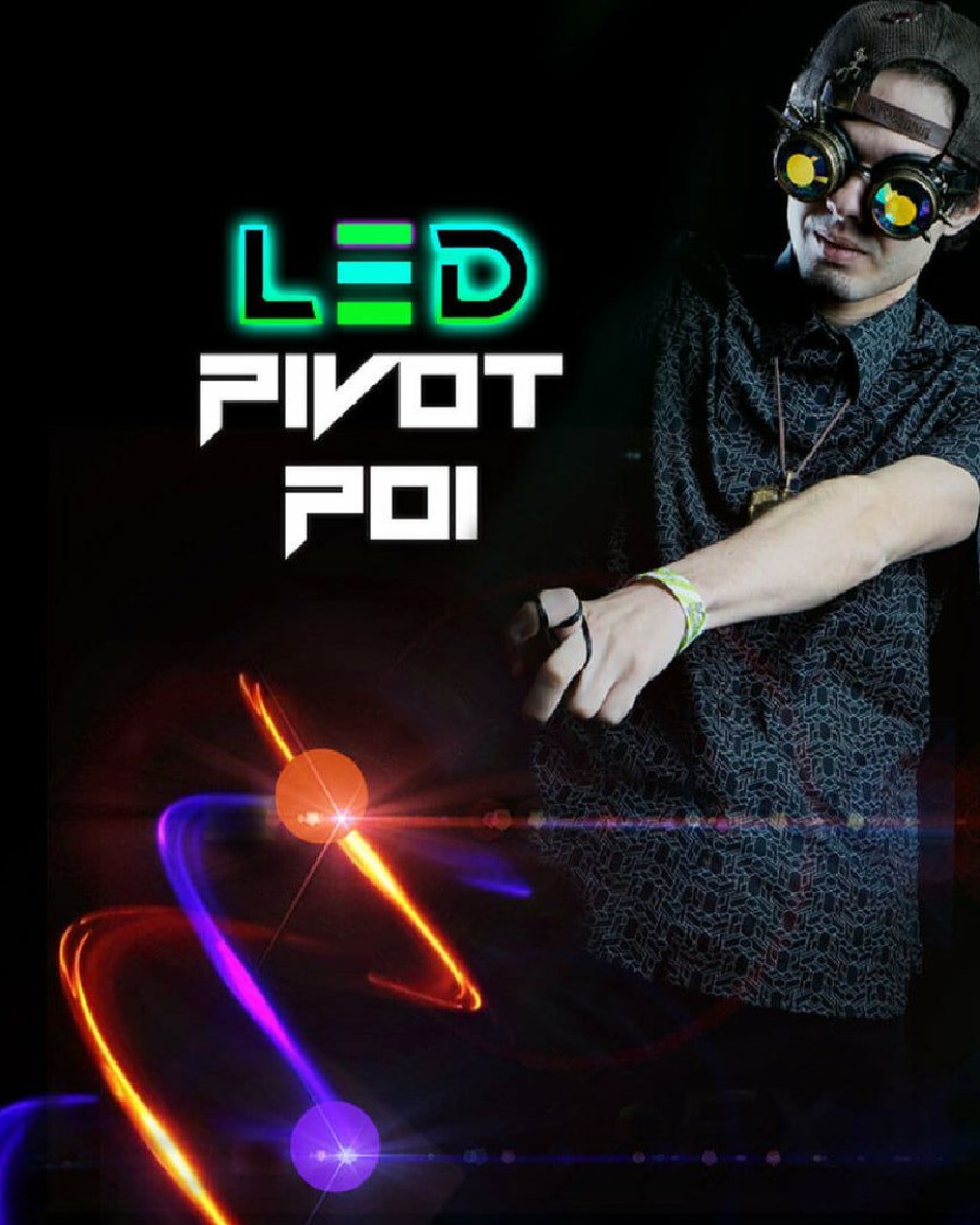 Accessories * | Womens Glofx Led Pivot Poi: 9-Mode