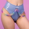 Womens * | J. Valentine Lavender Kandi Kid High Waist Thong