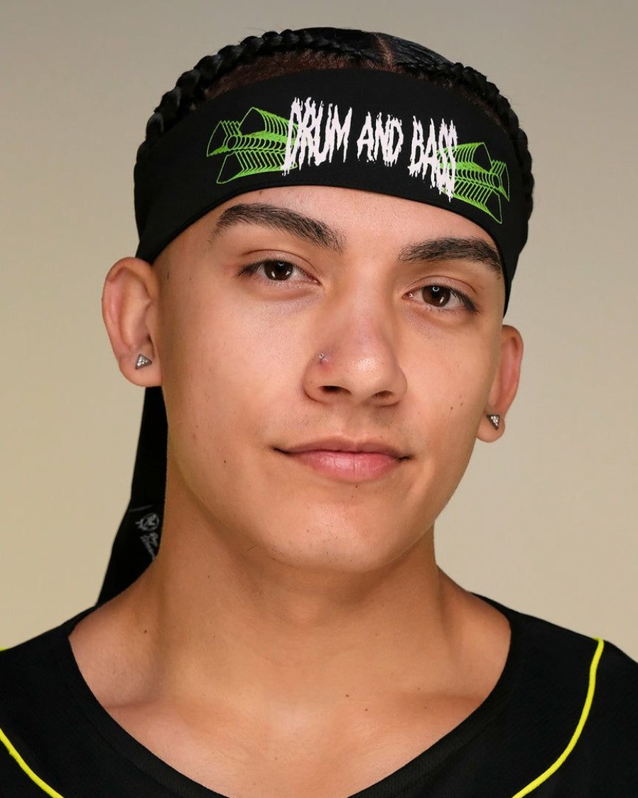 Mens * | Jarmoo New Biohazard Drum And Bass Silk Headband