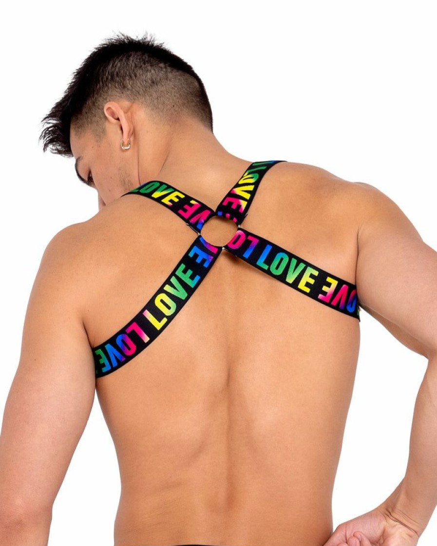 Accessories * | Roma Rainbow Love Chain Harness