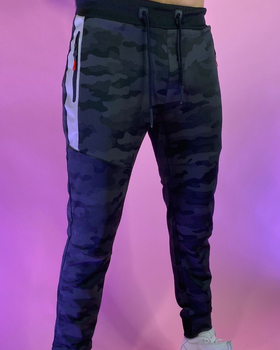 Mens * | Phillip Marciano Llc Men'S Tapered Camo Joggers Mens