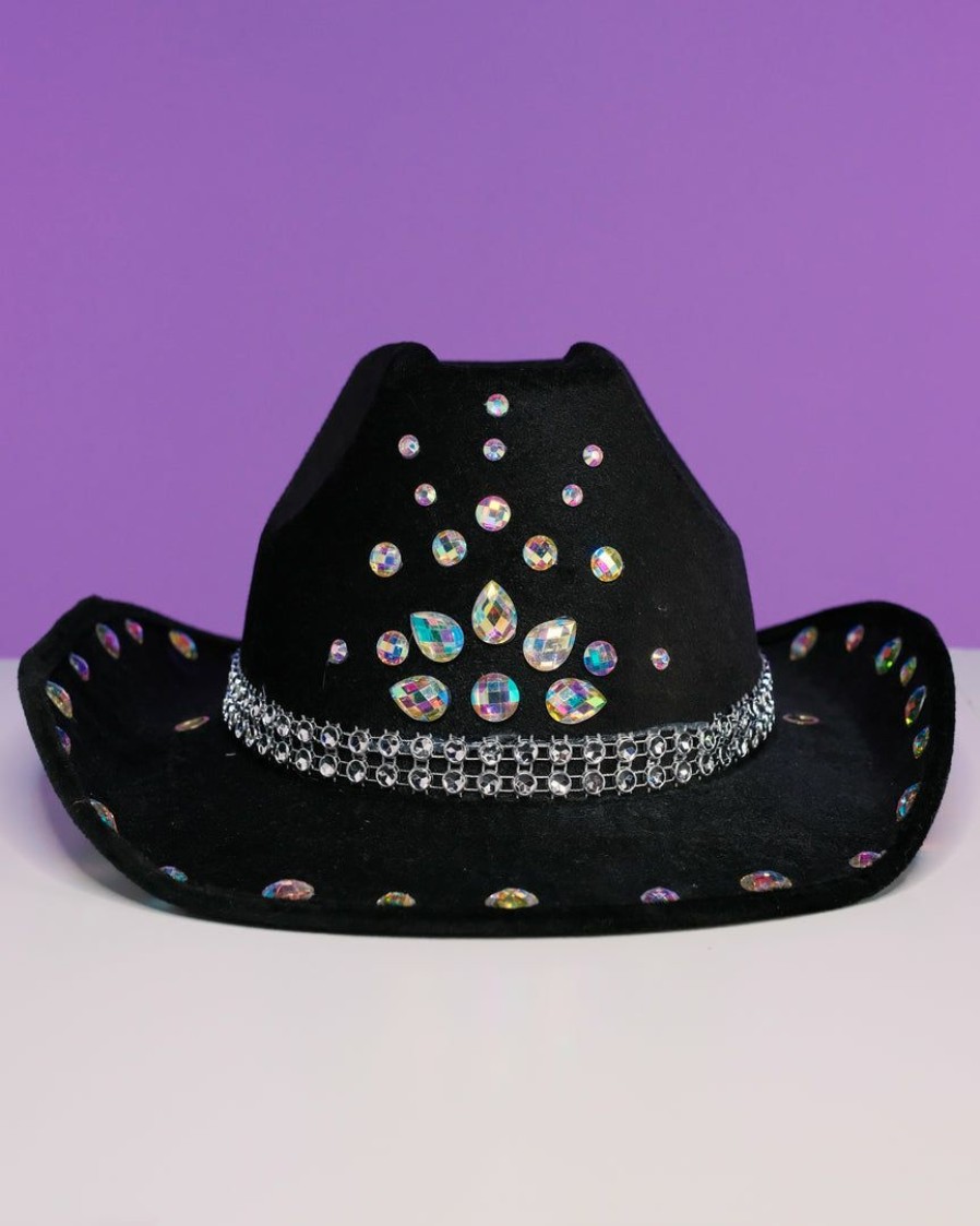 Accessories * | Kbw Diamond Cowgirl Hat