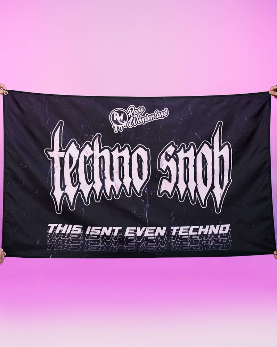 Accessories * | Jarmoo Accessories Techno Snob This Isn'T Even Techno 3 5 Ft Flag