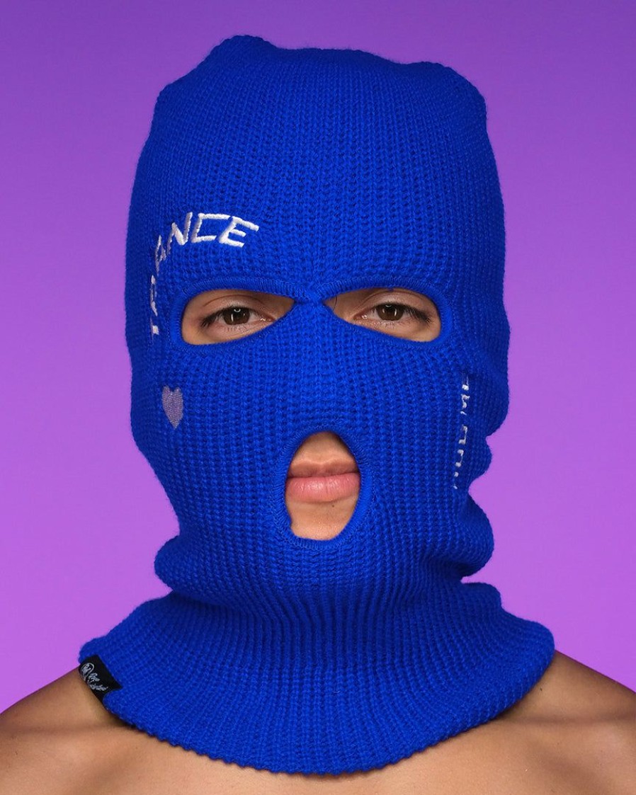 Mens * | Jarmoo Womens Trance Hug Me Blue Ski Mask