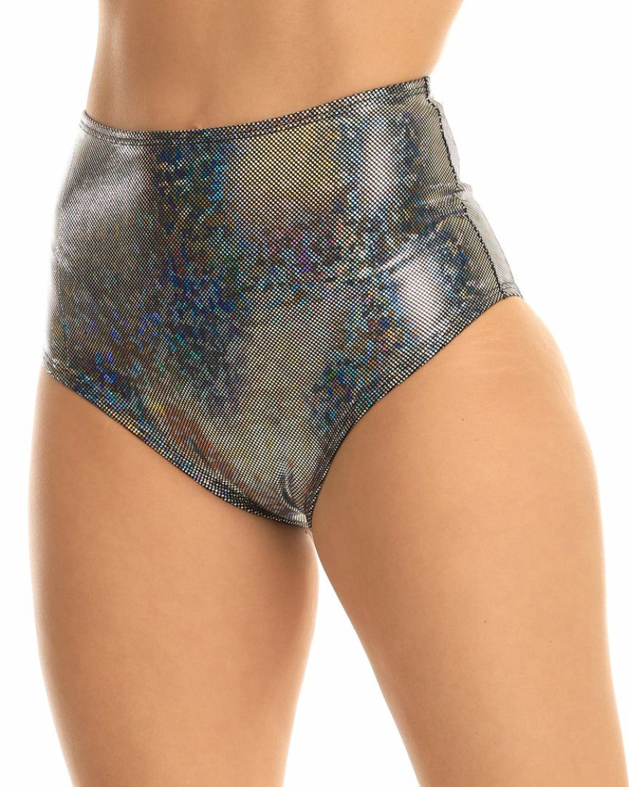 Womens * | Roma Iridescent High Waist Shorts