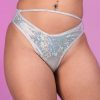 Womens * | Roma New Silver Aura Keyhole Bottoms