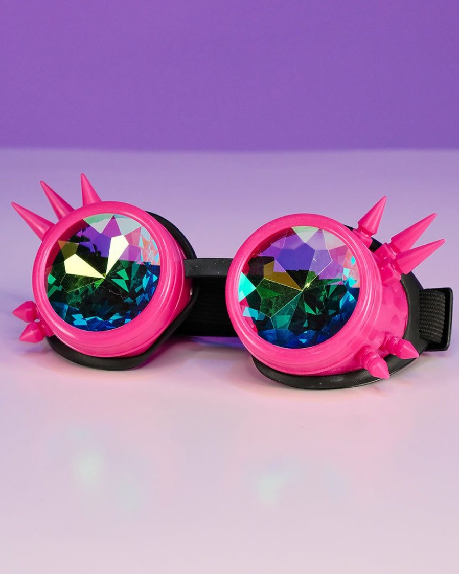 Accessories * | Ae Spiky Kaleidoscope Steampunk Goggles