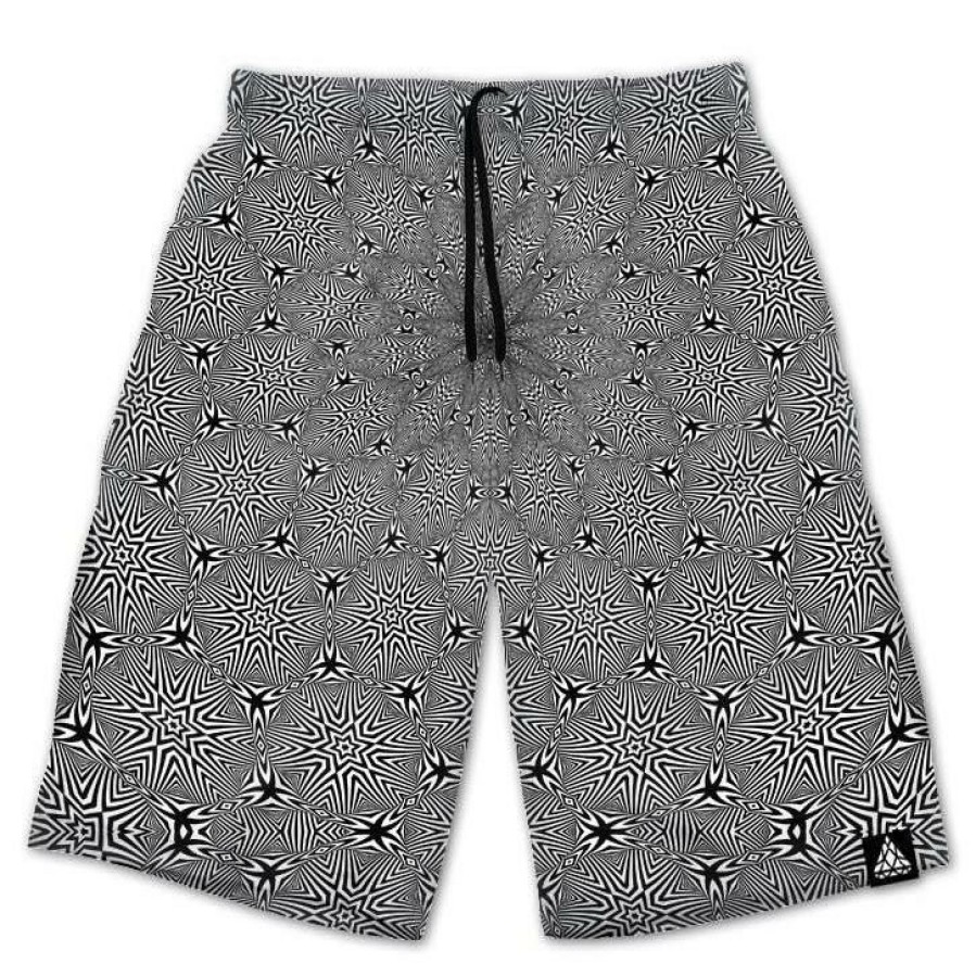 Womens * | Set 4 Lyfe Optical Star Vortex Shorts