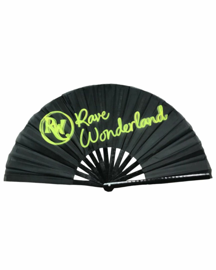 Accessories * | Rave Wonderland Oversized Folding Fan Accessories